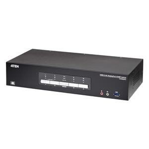 Aten 4-Port USB 3.0 4K DisplayPort KVMP™ Switch pro ATC