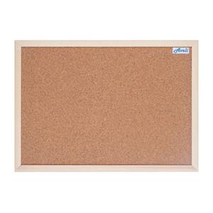 AVELI Korková nástěnka 60x90, dřevěný rám