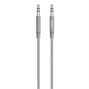 Belkin 3.5mm Jack M/M Metallic MIXIT, 1.2m šedý