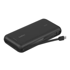 Belkin BOOST CHARGE™ USB-C Power Delivery PowerBanka s integrovaným USB-C kabelem, 20000mAh, 30W, černá