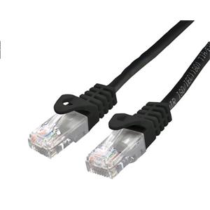 C-TECH Kabel patchcord Cat6, UTP, černý, 2m