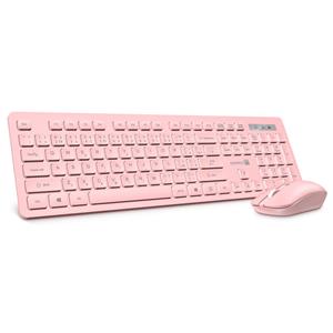 CONNECT IT Wireless FashionCombo2 Pink bezdrátová klávesnice + myš, USB 2,4GHz, růžová