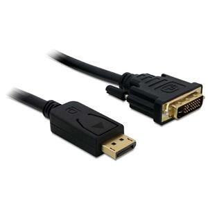 Delock kabel DisplayPort (samec) na DVI 24+1 (samec), 5m