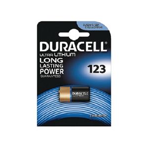 DURACELL Baterie - Baterie do digitálního 123A 3V Lithium Battery jednorázová/nenabíjecí