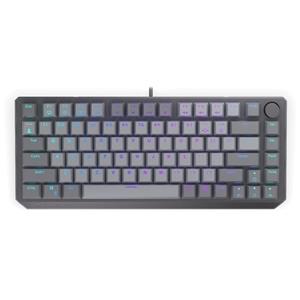 Endorfy Thock V2 75% Klávesnice, herní, drátová, mechanická, Endorfy Red, US layout, 75% velikost, ARGB, hliník, USB,šedá