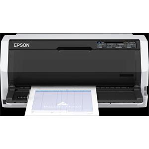 EPSON jehličková LQ-690IIN - A4/24pins/487zn/1+6kopii/USB/LPT/LAN