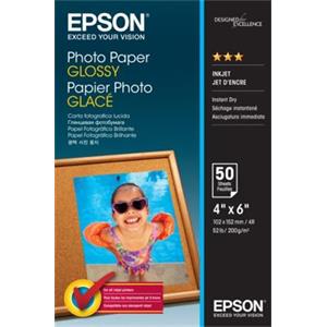 EPSON paper 10x15 - 200g/m2 - 50sheets - photo paper glossy