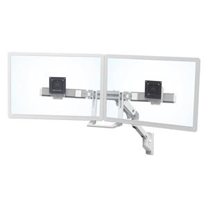 ERGOTRON HX Wall Dual Monitor Arm, nástěnné rameno pro 2 monitory až 32", bílé