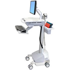 ERGOTRON StyleView® EMR Cart with LCD Arm, SLA Powered, pojízdný stojan, NTB/LCD, Klávesnice, myš, s napájením
