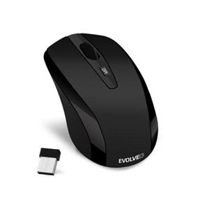 EVOLVEO WML-306B - cestovní bezdrátová laserová myš, 1 600 DPI, USB