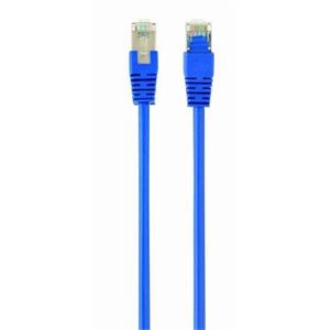 GEMBIRD FTP Cat 5e patch cord modrý 1m
