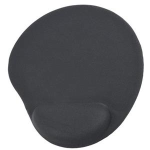 GEMBIRD Podložka pod myš s měkkou oporou zápěstí, černá