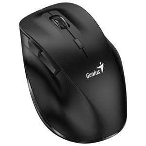 Genius Ergo 8230S Myš, bezdrátová, ergonomická, optická, 2,4GHz, 1600DPI, 6 tlačítek, AI Copilot, USB přijímač, černá