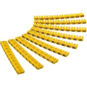 goobay Označovací klipy na kabel do průměru 4mm, písmena A,B,C