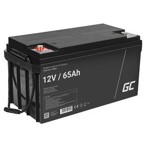 Green Cell AGM 12V 65Ah VRLA baterie Gel s hlubokým cyklem skútr sekačka loď člun sekačka traktor rybářský člun
