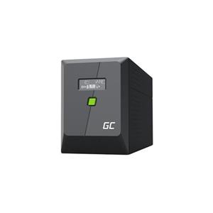 Green Cell Záložní zdroj UPS 1500VA 1050W PowerProof s LCD displejem