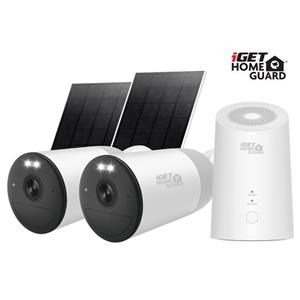 iGET HOMEGUARD HGWNK108402S - Wire-free 2K NVR 10CH + 2x bateriová kamera