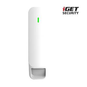 iGET SECURITY MP31 - Bezdrátový záclonový pohybový PIR senzor pro alarm iGET SECURITY M6, výdrž baterie až 5 let