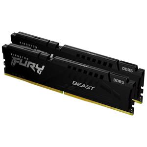 KINGSTON 128GB 5600MT/s DDR5 CL36 DIMM (Kit of 2) FURY Beast RGB
