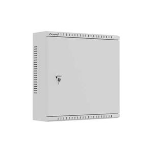 LANBERG Instalační skříň 10" TPR s MESH panelem 400 × 400 × 140 mm, šedá(sestavená)