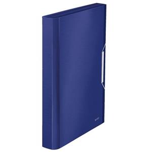 LEITZ Aktovka na dokumenty s přihrádkami STYLE, titanově modrá