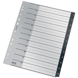 LEITZ Ekologické rejstříky RECYCLE 1-12 A4 PP