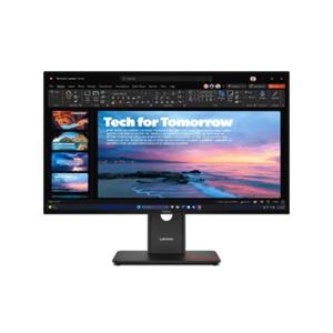 Lenovo LCD T27QD-40 27" IPS/2560x1440/6ms/350 cd/m2/1500:1/Repro/HDMI/2xDP/3xUSB-C/3xUSB/RJ45/Pivot/Tilt/VESA/černá