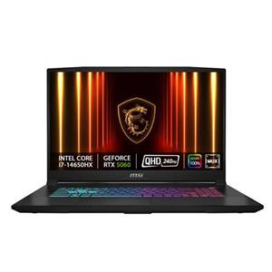 MSI Katana 17 HX B14WFK-078CZ/i7-14650HX/32GB/1TB SSD/RTX 5060, 8GB/17,3"QHD IPS, 240Hz/Win 11 home/černá