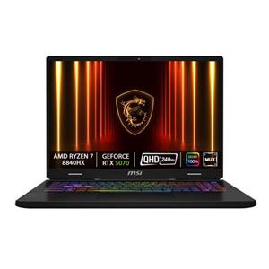 MSI Raider 16 HX B2WH-245XCZ/Core Ultra 9 275HX/32GB/1TB/RTX 5070 Ti, 12GB/16" QHD+240Hz/Bez OS
