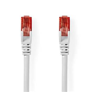 Nedis CCGL85200WT100 - Síťový Kabel Cat 6 U/UTP | RJ45 Zástrčka – RJ45 Zástrčka | 10 m | Bílá