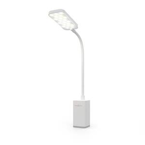 Nedis LTLR10WT - LED Stolní lampa| Stmívatelné | 1 Světelný režim | Dotykové funkce | Bílá