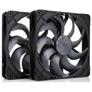 Noctua NF-A14x25 G2 PWM Sx2-PP chromax.black, 140x140x25 mm, 4pin PWM