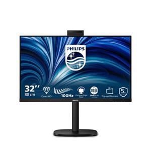 Philips LCD 32B2U3601H 31,5" IPS/2560x1440@100Hz/4ms/350cd/HDMI/DP/4xUSB/USB-C dock/RJ45/Webcam/Repro/Pivot/HAS/5 let