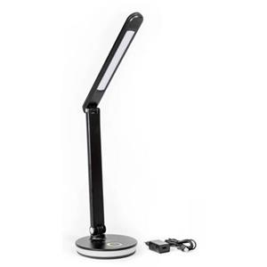 PLATINET DESK LAMP RGB 12W WITH CHARGING PORT BLACK