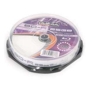 PLATINET FREESTYLE BD-R BLU-RAY 25GB 6X PRINT FF CAKE*10 [40877]