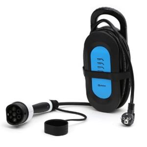 PLATINET přenosná nabíječka do automobilů, 85-265 VAC, SCHUKO, 3700 W