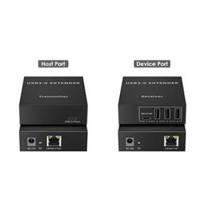 PremiumCord 4-port USB 3.0 extender po Cat5/Cat5e/Cat6 do 100m