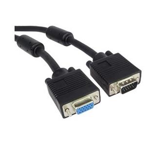 PremiumCord Kabel prodlužovací HQ(Coax) 2x ferrit, SVGA, DDC2, 3xCoax+8žil, 10m