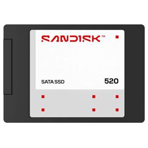 SANDISK 520 SATA III, 1TB, SSD disk 2,5", TLC 3D NAND, R:560MB/s, W:520MB/s