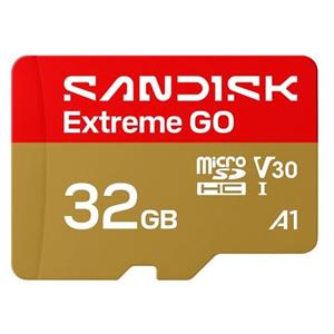 SanDisk Extreme GO MicroSD UHS-I 32GB 100MB/s(R) / 60MB/s(W)