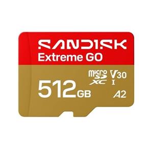 SanDisk Extreme GO MicroSD UHS-I 512GB 240MB/s(R) / 160MB/s(W)