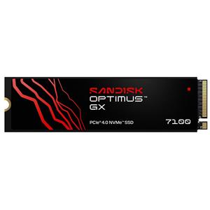 SANDISK OPTIMUS GX 7100 SSD NVMe 2TB PCIe, Gen4, (R:7250, W:6900MB/s)