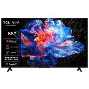 TCL 55P61K SMART TV 55" LED/4K UHD/Direct LED/3xHDMI/1xUSB/LAN/GoogleTV