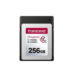Transcend 256GB CFexpress 820 NVMe PCIe Gen3 x2 (Type B) paměťová karta, 1700MB/s R, 1300MB/s W