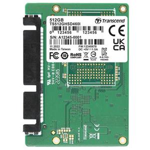 TRANSCEND HSD460I 512GB Half-Slim SSD disk SATA III 6Gb/s, 560MB/s R, 500MB/s W