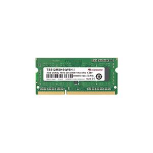 Transcend průmyslová paměť SODIMM DDR3 4GB 1600MHz, 2Rx8, CL11