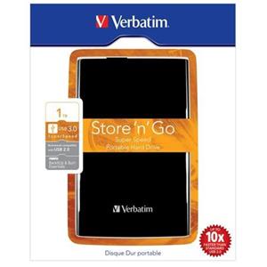 VERBATIM Store´n´ Go 2,5" 1TB USB 3.0 černý