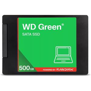 WD GREEN SSD 3D NAND WDS500G5G0A 500GB, SATA III 6 Gb/s, 545MB/s, 2.5"