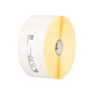 Zebra Label, Paper, 102x102mm; Direct Thermal, Z-Select 2000D, Coated, Permanent Adhesive, 25mm Core, Perforation