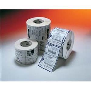 Zebra Label, Paper, 76.2x25.4mm; Thermal Transfer, Z-Select 2000T, Coated, Permanent Adhesive, 25mm Core, Perforation